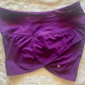 Lululemon Purple Athletic Shorts